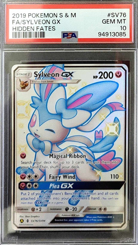 Sylveon GX FA PSA 10 (ENG) - Hidden Fates