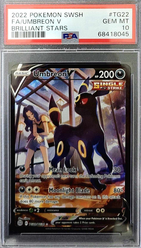Umbreon V FA PSA 10 (ENG) - Brilliant Stars