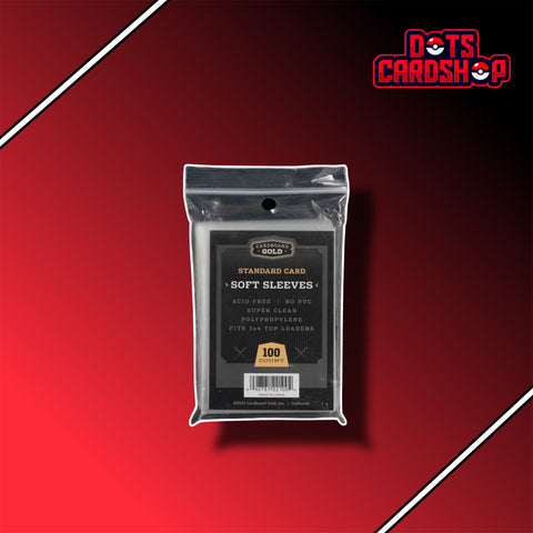 Cardboard Gold Penny Sleeves 100 ct pack
