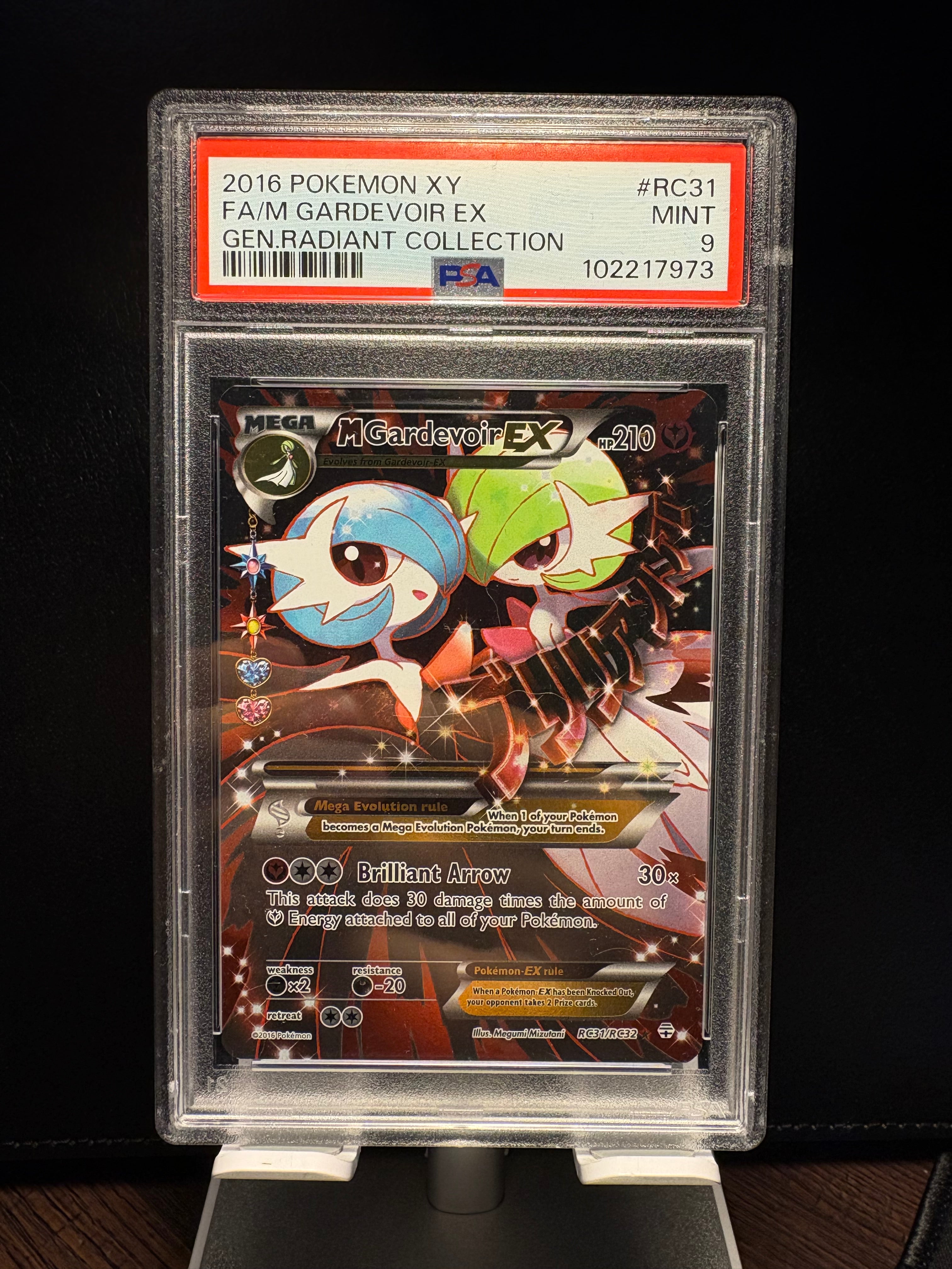 M Gardevoir EX (Full Art) RC31 - PSA 9 - Dot's Card Shop M Gardevoir EX (Full Art) RC31 - PSA 9 - Dot's Card Shop