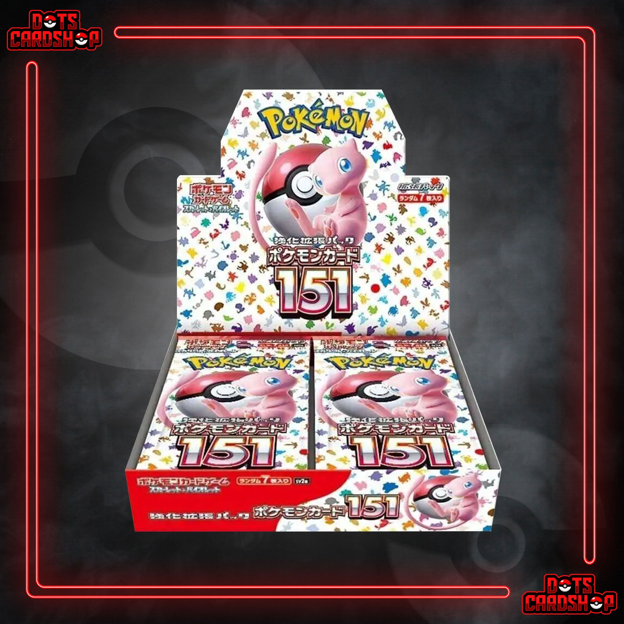 Japanese 151 Booster Box - Dot's Card Shop Japanese 151 Booster Box - Dot's Card Shop