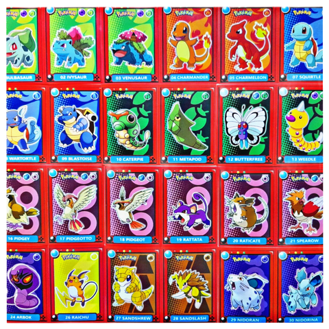 Pokédex Vol.1 Sticker Box