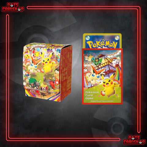 Tohoku Pikachu Deck Box & Sleeves *NO PROMO*