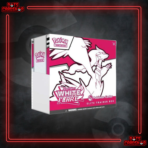 White Flare Pokemon Center Elite Trainer Box