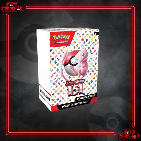 151 Booster Bundle -SV: Scarlet & Violet 151 - Dot's Card Shop 151 Booster Bundle -SV: Scarlet & Violet 151 - Dot's Card Shop