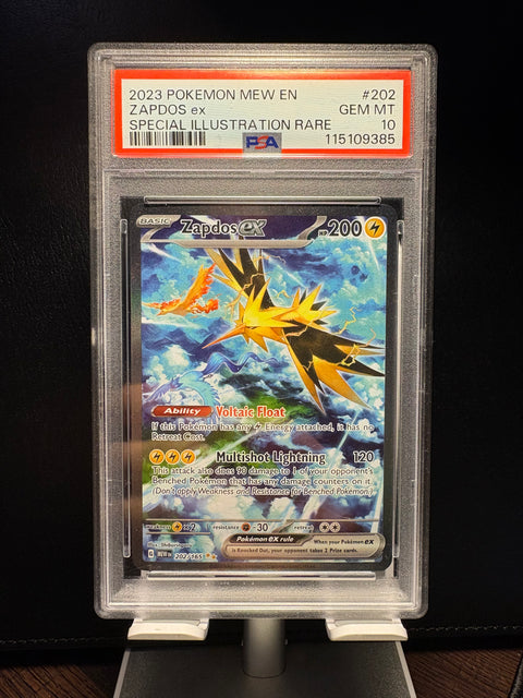 Zapdos ex (SIR) 202/165