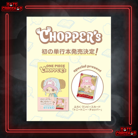 ONE PIECE: JUMP Comics Chopper Vol.1 Coloring Book + Promo Card