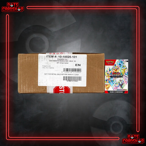 prismatic evolutions booster box Pokemon Sv8.5 Scarlet and Violet Prismatic Evolutions Booster Pack
