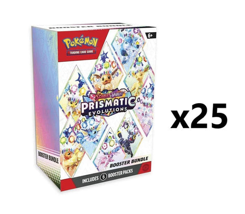 Prismatic Evolutions Booster Bundle Case - SV: Prismatic Evolutions